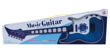 РОК-ГИТАРА ДЛЯ ДЕТЕЙ СВЕТ ИГРА ЗВУК ИНСТРУМЕНТОВ