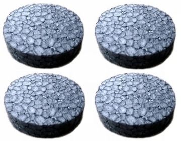 ШПИЛЬКИ ИЗ ПЕНОСТРОЕНИЯ 24 СМ + ГРАФИТОВЫЕ ПРОБКИ 100 ШТ.