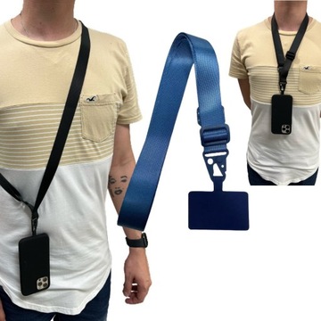 Smycz Crossbody XL pasek na ramię szyję wkładka mocowanie do etui telefonu