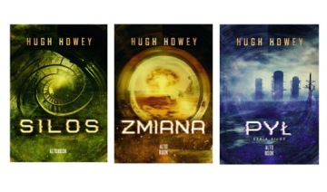 3W1 SILOS + ZMIANA + PYŁ SERIA SILOS TOM 1-3 HUGH HOWEY