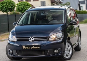 Volkswagen Touran II 1.6 TDI 105KM 2012 Volkswagen Touran Tdi 105KM MATCH PolSkora Navi Panorama Alu Full Serwis G, zdjęcie 4