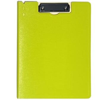 Deska zamykana Z KLIPEM CLIPBOARD zielona