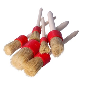 ЩЕТКА КРУГЛАЯ Набор кистей 6шт 20 25мм 30мм 35мм 40мм 45мм