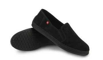 Trampki Slip On Big Star męskie czerwone wsuwane espadryle HH176007 45