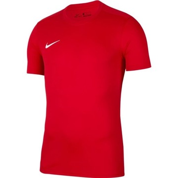 KOSZULKA MĘSKA NIKE PARK VII T-SHIRT SPORTOWY Dri-Fit Czerwona r.M