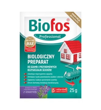 Biofos biologiczny preparat do szamba 25g
