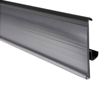 LISTWY CENOWE TE WCISKANE GRAFITOWE RAL 7016 39X1238 MM - 10 SZT
