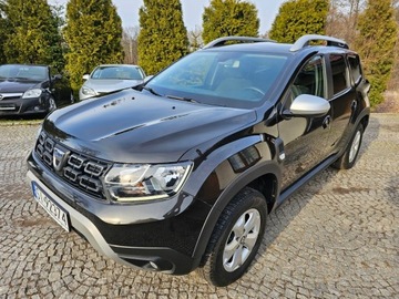 Dacia Duster II SUV 1.6 SCe 115KM 2018 Dacia Duster 1,6 Sce Comfort Navi Tempomat Kamera Serwis 1 Właściciel