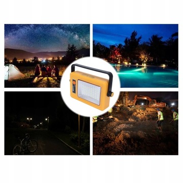 ГАЛОГЕННЫЙ СВЕТОДИОДНЫЙ ПРОЖЕКТОР НА АККУМУЛЯТОРНЫХ БАТАРЕЯХ