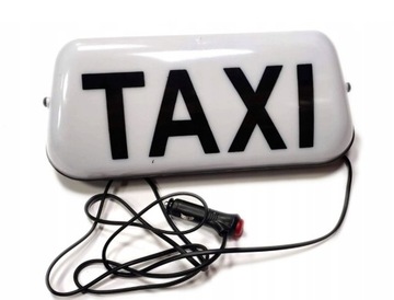 KOGUT TAXI LAMPA WTYCZKA ZAPALNICZKI 12V WYŁĄCZNIK