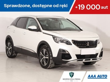 Peugeot 3008 II Crossover 1.2 PureTech 130KM 2018 Peugeot 3008 1.2 PureTech, Skóra, Navi, Klima