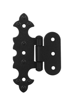 Zawias meblowy ozdobny Z-05 czarny