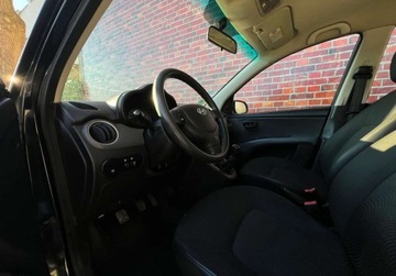 Hyundai i10 I Hatchback Facelifting 1.2 DOHC 85KM 2011 Hyundai i10 Niski przebieg Klima Isofix Gwarancja w cenie Warszawa VRKX, zdjęcie 6