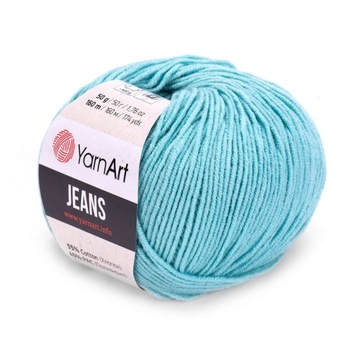 Włóczka bawełniano-akrylowa Jeans - YarnArt - 81, 50 g, 160 m