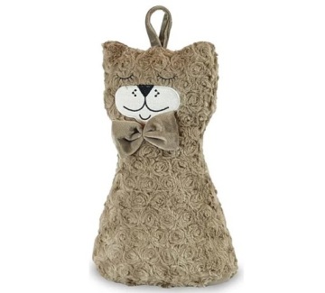 DOOR STOPPER BLOCK*SWEET CAT-COT*ART 34x18x11