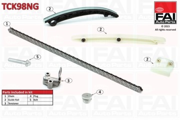 КОМПЛЕКТ ЦЕПИ ГРМ FAI AUTOPARTS TCK98NG