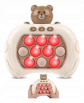ПОРТАТИВНАЯ КОНСОЛЬНАЯ ЭЛЕКТРОННАЯ АНТИСТРЕССОВАЯ АРКАДНАЯ МИНИ-ИГРА POP IT