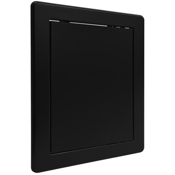 Drzwiczki rewizyjne plastik czarny mat 20x30 DT14