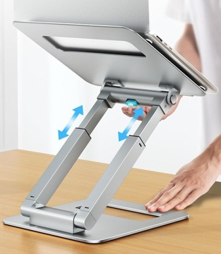 Регулируемая алюминиевая подставка TOUNEE для ноутбука MacBook iPad (LS07)