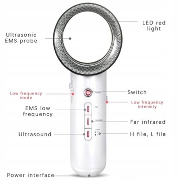 Модернизированная ультразвуковая кавитационная машина для похудения