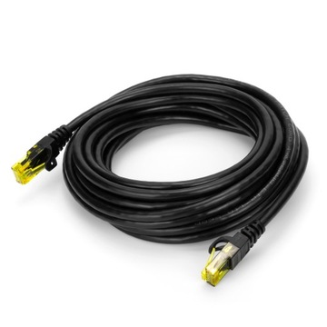 Сетевой кабель Lan Cat6 Cat 6 UTP RJ45 Cat, черный Интернет-кабель 25 м