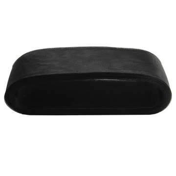 Кринолиновая тесьма из конского волоса, ширина 8 см. Цвет: черный.