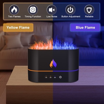 Dyfuzor AROMA FLAME ciemnoszary mgła jak płomień