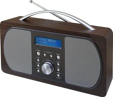 Soundmaster stylowe przenośne radio FM DAB+ RDS