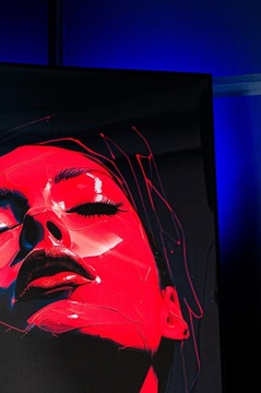 Постер Картина Стильные Кошки Арт 50х70 см Премиум