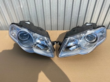 VW PASSAT B6 05-11 REFLEKTOR LAMPA PRZEDNIA LEWA