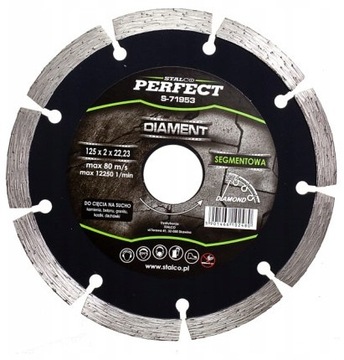 Tarcza diamentowa STALCO segmentowa 180 mm S-71955