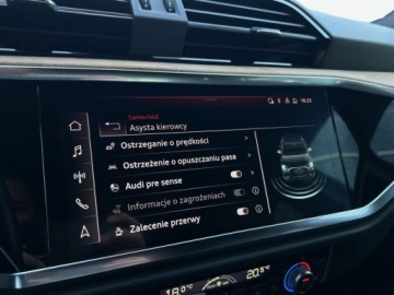 Audi Q3 II SUV 1.5 35 TFSI 150KM 2022 Audi Q3 Reflektory LED Virtual Cockpit Plus Kamera Skora Ambiente Shadow L, zdjęcie 25