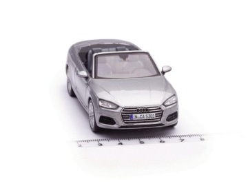 Audi A5 Cabriolet (F5) 2017 Florett Silver Spark 1:43 1/43 Модель автомобиля