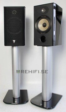 FOCAL ARIA S900 906 ПОДСТАВКИ ОСНОВАНИЯ ПОДСТАВКИ МАТОВЫЙ АЛЮМИНИЙ + ЧЕРНОЕ СТЕКЛО
