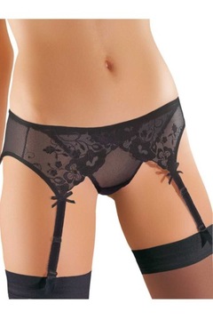 EWANA Пояс для чулок 020 черный L