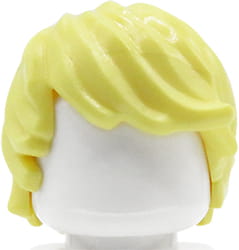 LEGO włosy figurki (87991) jasne żółte, półdługie
