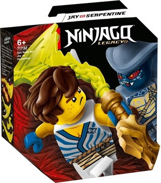 LEGO 71732 Ninjago - Epicki zestaw bojowy - Jay kontra Wężon