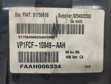 FIAT OE VP1FCF-10849-AAH 51756698