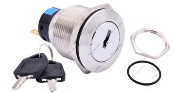 Бистабильный переключатель с ключом 19 мм