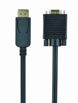 Кабель GEMBIRD DisplayPort VGA, 1,8 м, черный