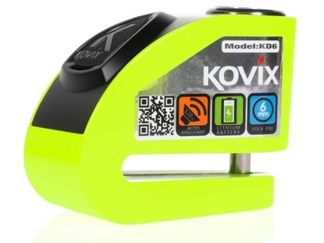 Комплект KOVIX KD6 Блокировка тормозного диска СИГНАЛИЗАЦИЯ