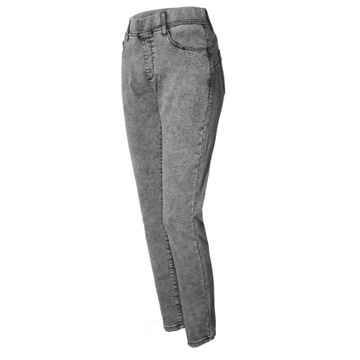 SPODNIE JEANS ZWĘŻANE SLIM na GUMCE PUSH-UP 48