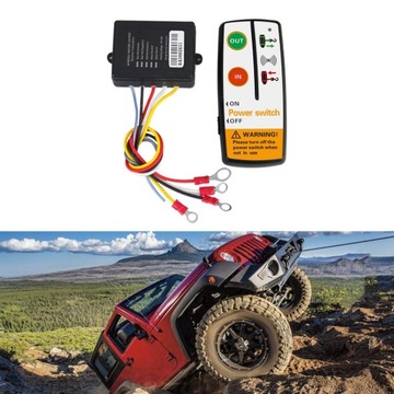 Контроллер лебедки, пульт дистанционного управления электрической лебедкой, беспроводной, универсальный, высокий