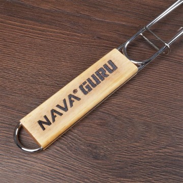 Корзина для гриля металлическая BBQ GURU 32x24,5 см /NAVA