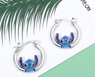 Детские серьги Stitch Disney Lilo & Stitch подвесные