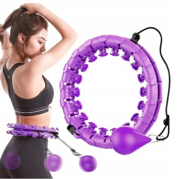 HULA HOP ODCHUDZAJĄCE z WYPUSTKAMI MASAŻEREM SMART