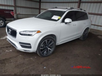 Volvo XC90 II 2019 Volvo XC 90 2019 r., 2,0L T6 MOMENTUM 2.0 Benzyna 316KM