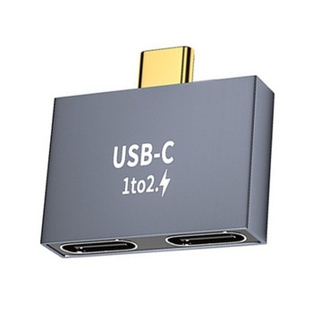 1 do 2 rozdzielacz typu C USB C przejście ze złą