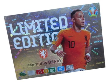 PANINI EURO 2020 KARTA LIMITED DEPAY