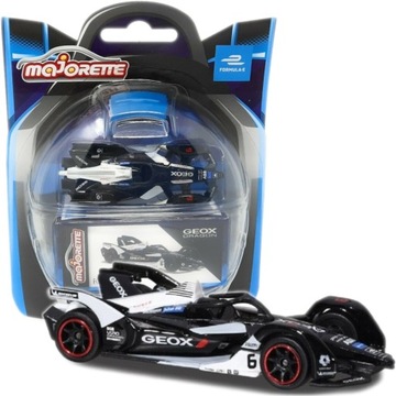 MAJORETTE SAMOCHÓD BOLID WYŚCIGOWY FORMUŁA FORMULA-E GEOX DRAGON 1:64